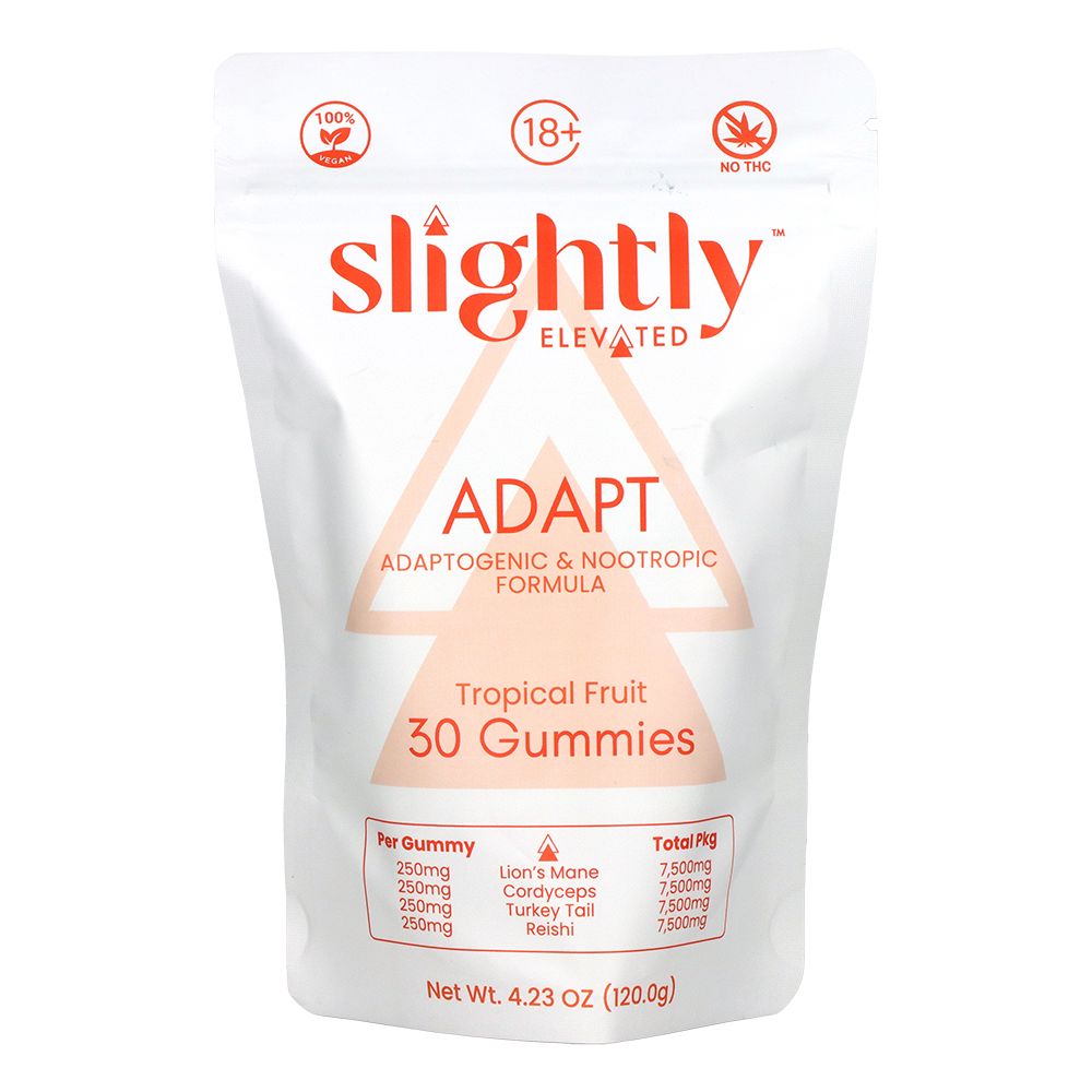 Slightly Elevated Mushroom & Cannabinoid Blend Gummies