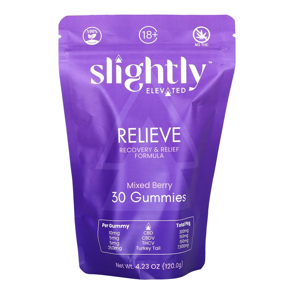 Slightly Elevated Mushroom & Cannabinoid Blend Gummies