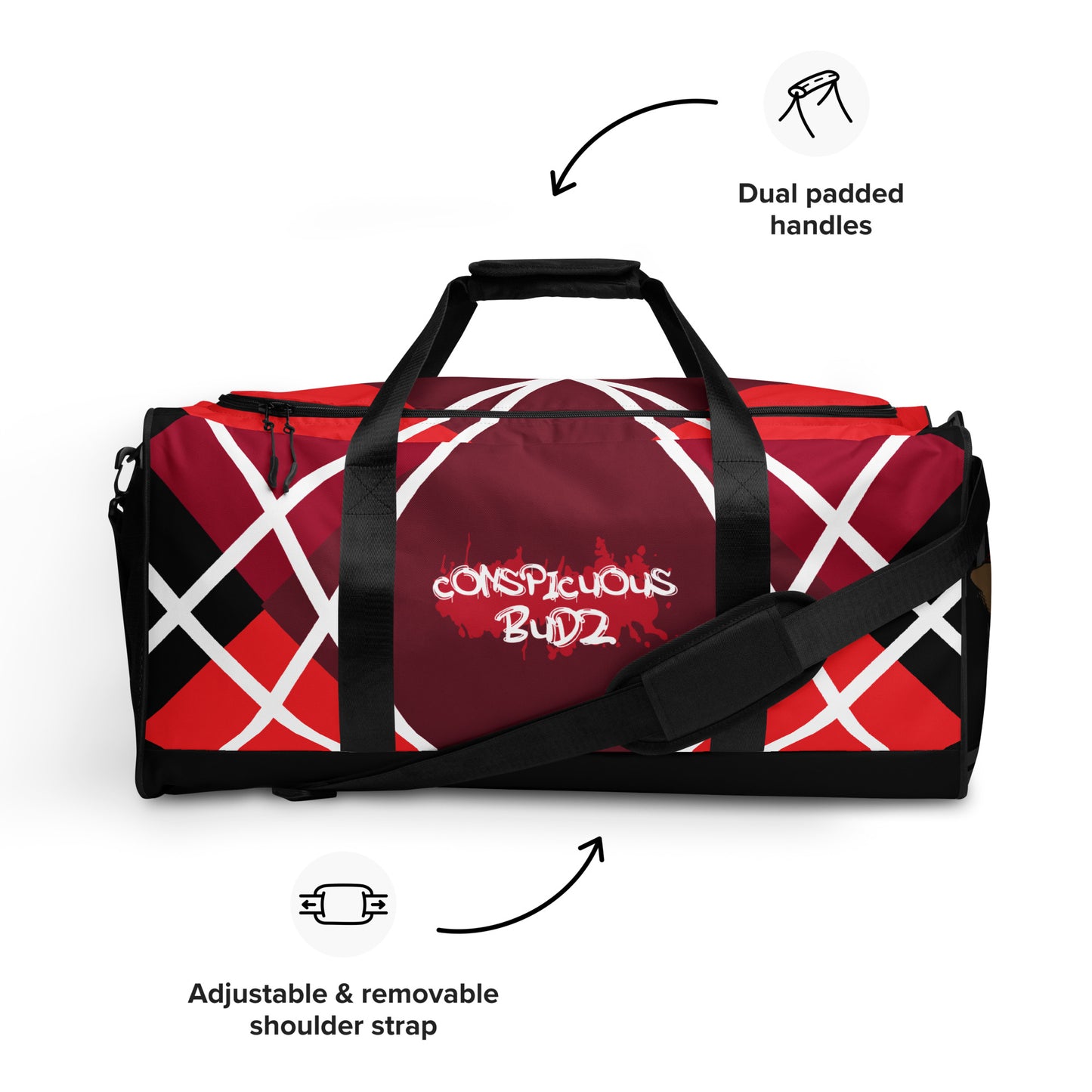 Conspicuous Budz Duffle bag