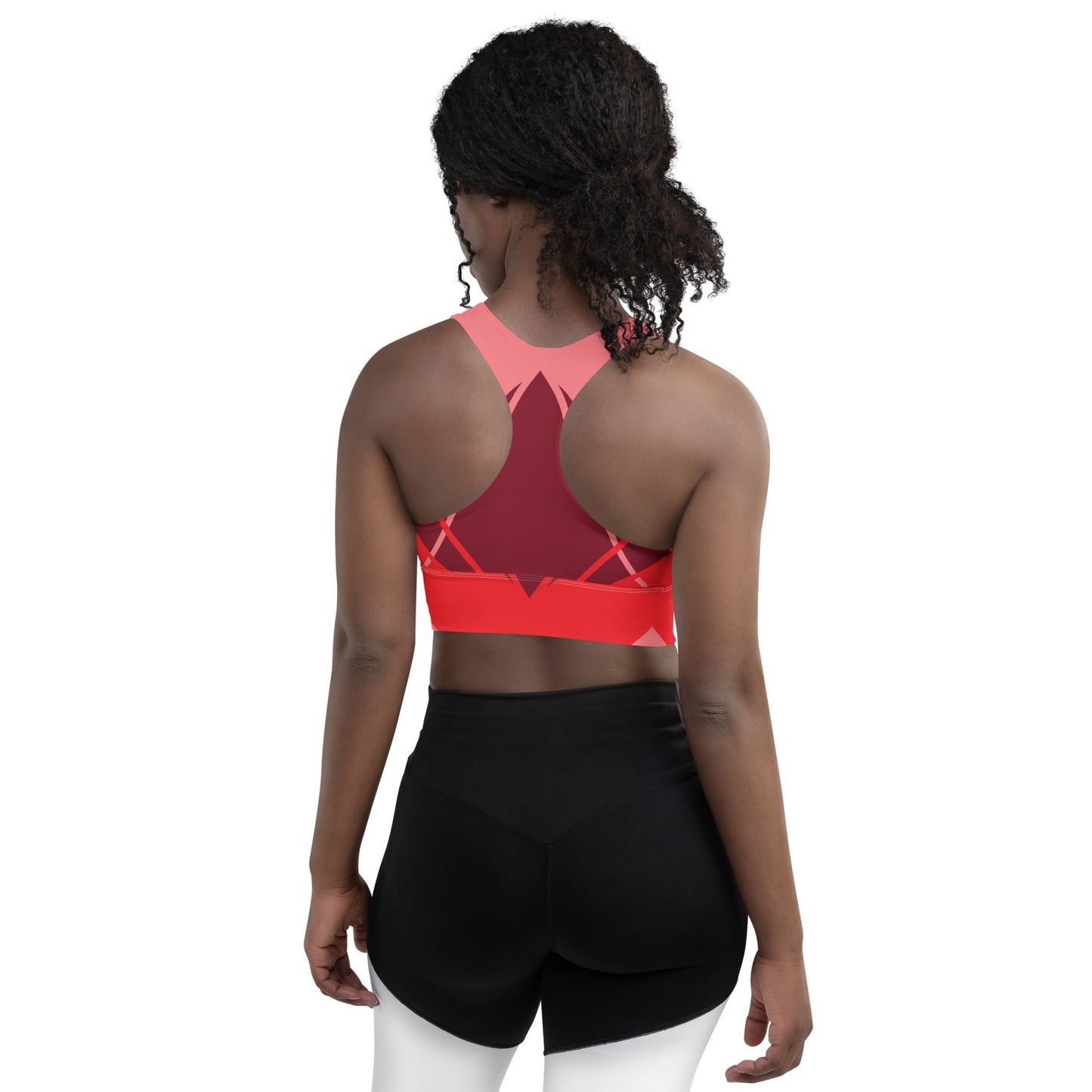 CB Logo Longline sports bra