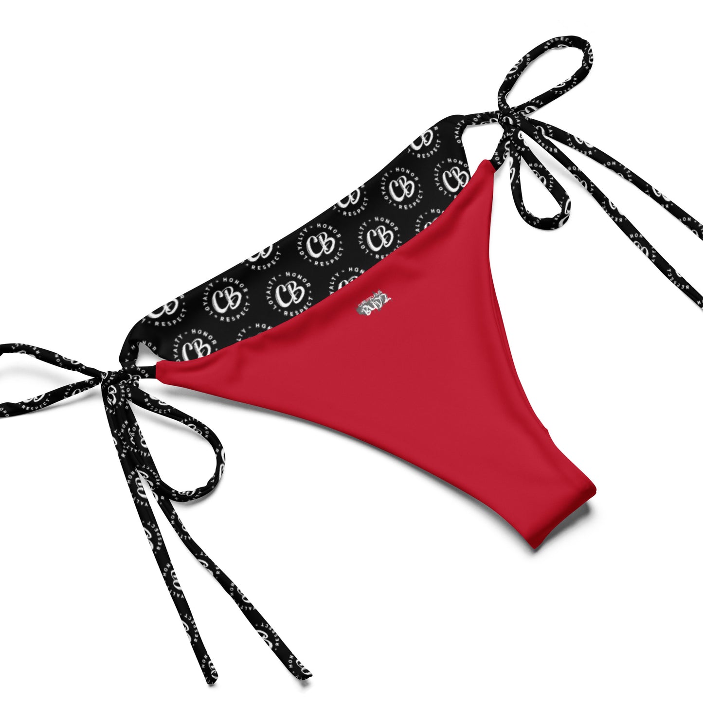 CB Logo All-over print string bikini