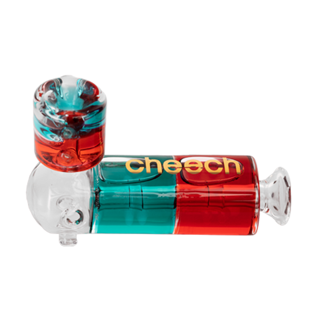 Cheech Glass Dual Glycerin Pipe and Bowl