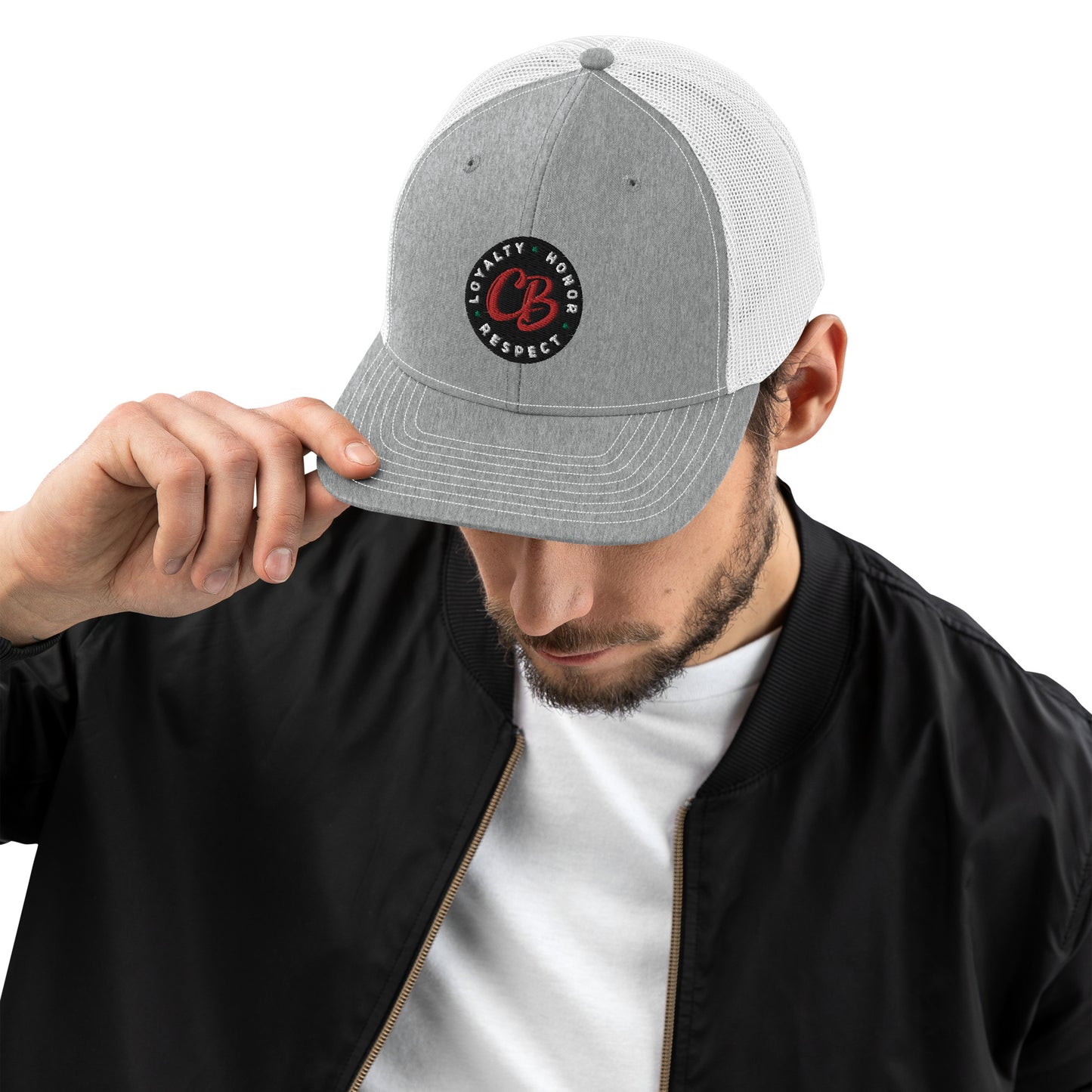 CB EmbroideredTrucker Cap