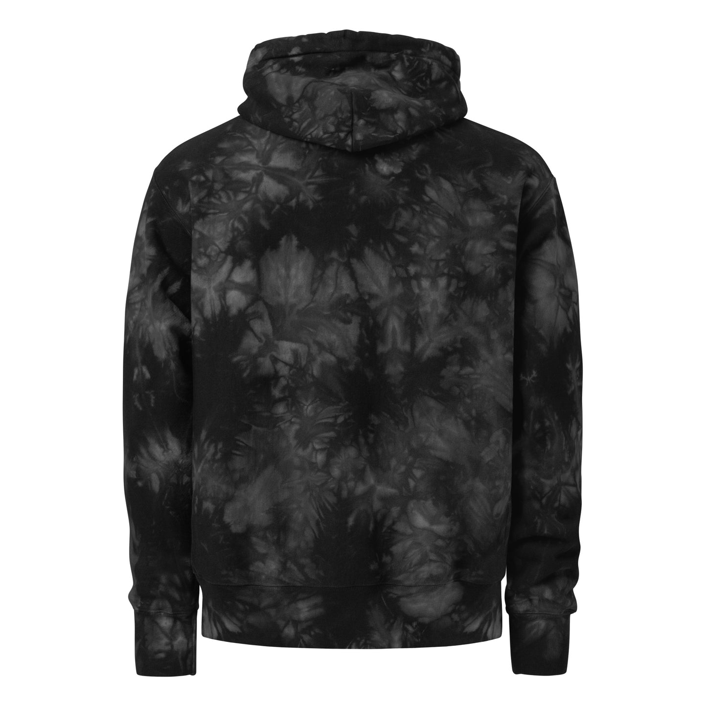 Men's Embroidered Conspicuous Budz Tie-dye Hoodie