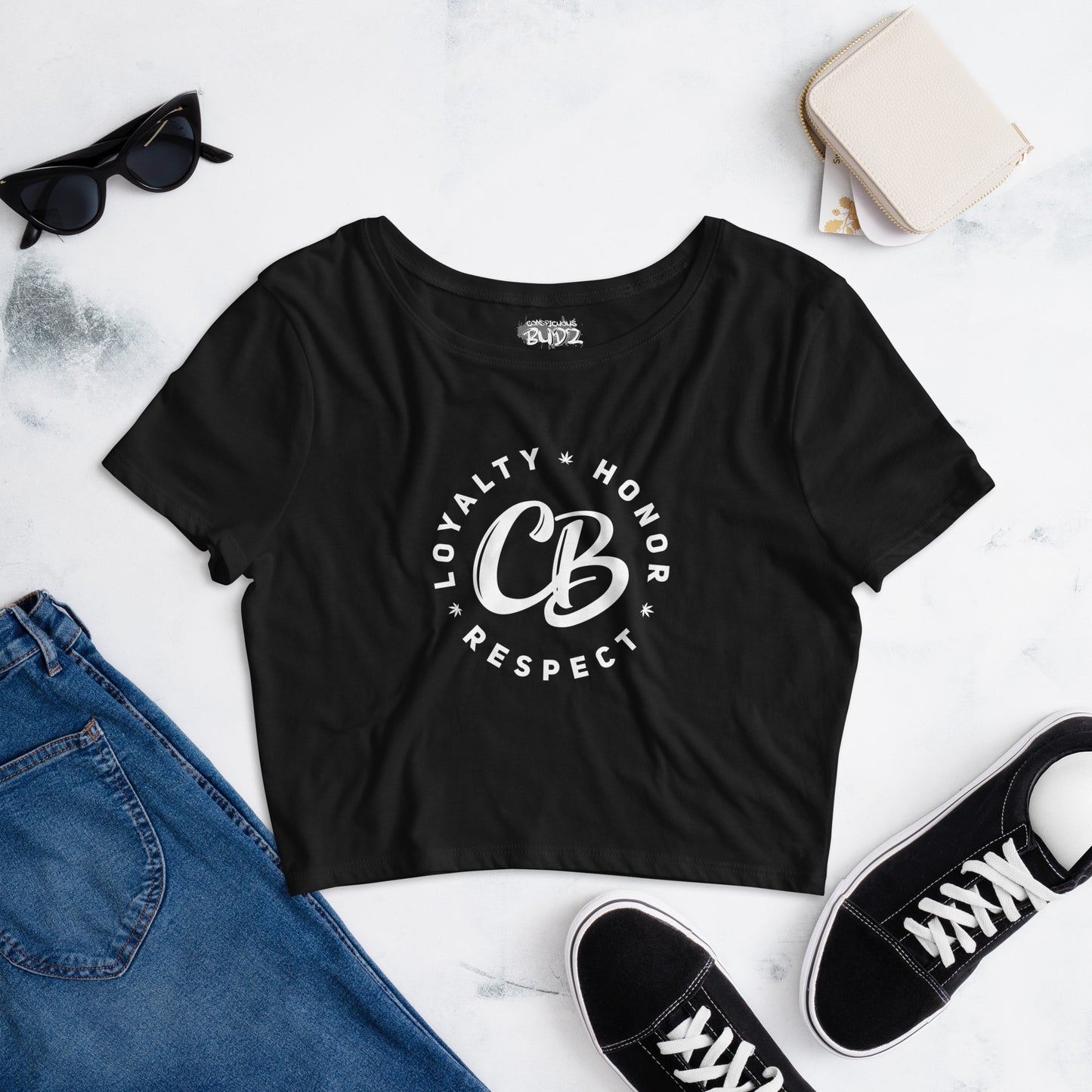 CB Women’s Crop Tee