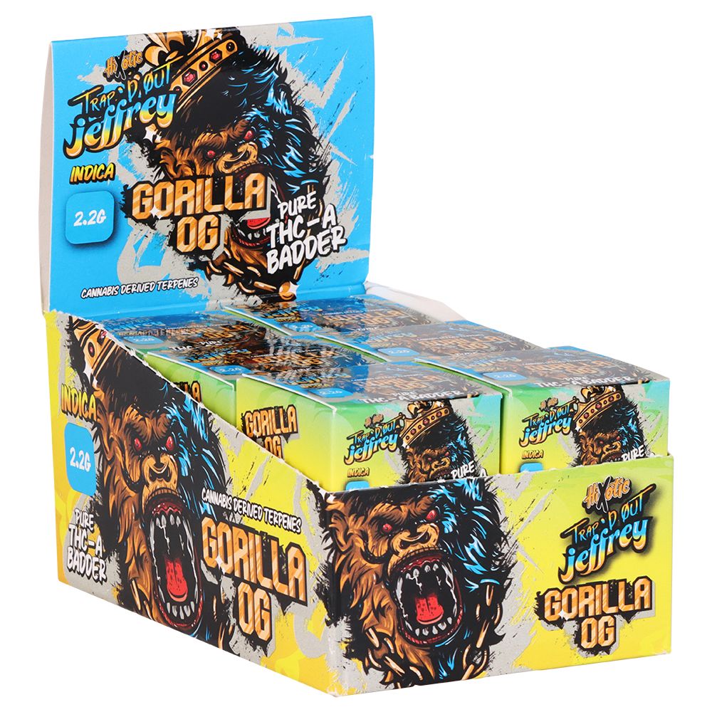 HiXotic Trap'd Out Jeffery Pure THCA Badder | 2.2g | 12ct Display