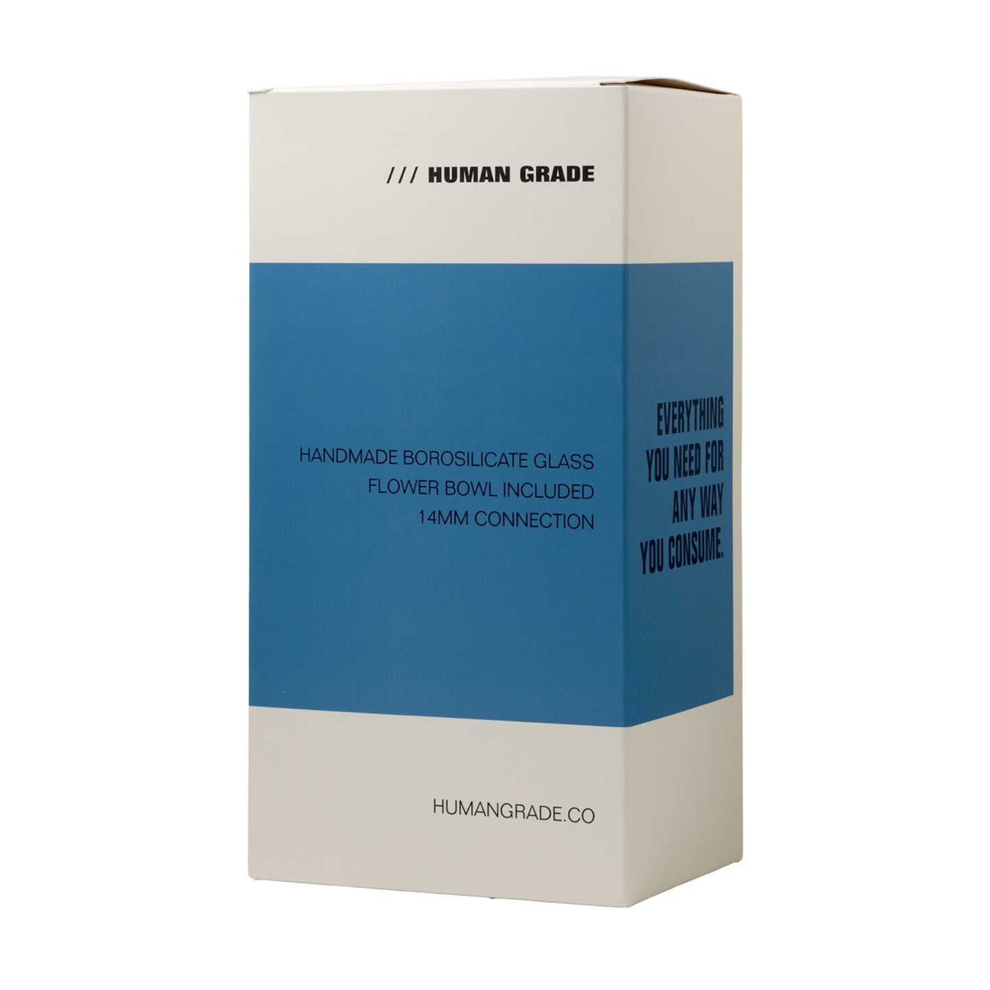 Human Grade Raygun Glass Water Pipe Percolator