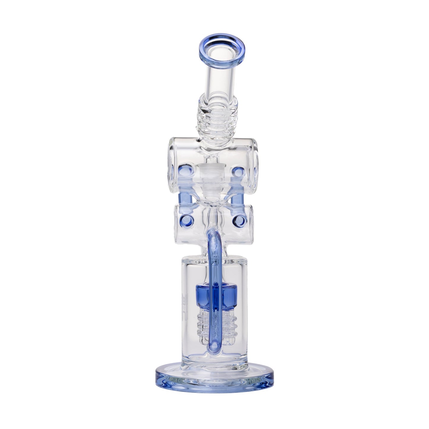 Human Grade Raygun Glass Water Pipe Percolator