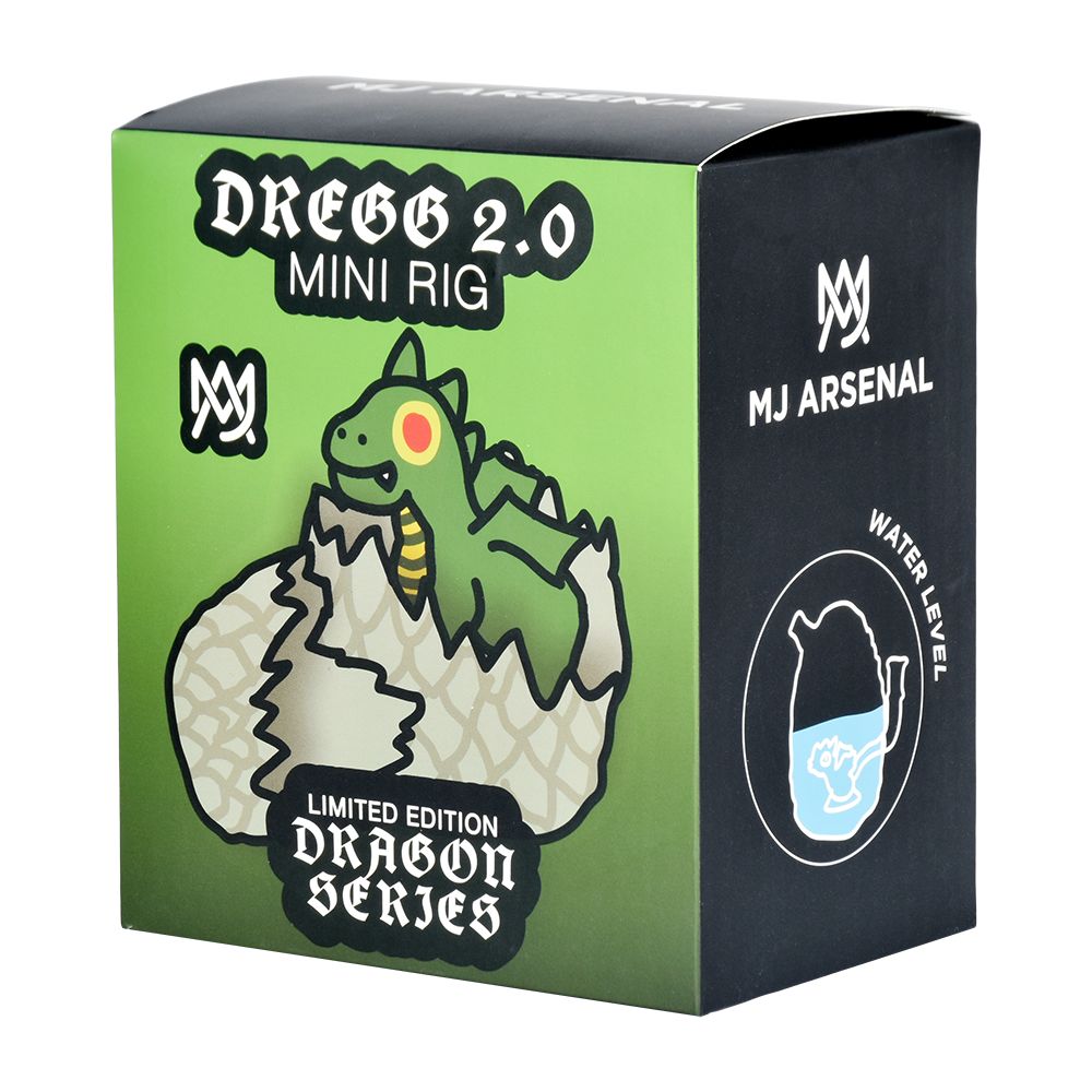 MJ Arsenal Dregg 2.0 Mini Glass Dab Rig Set | 4.75" | 10mm F