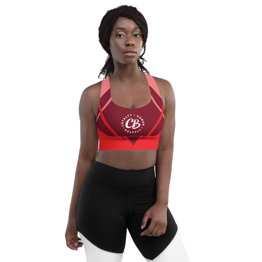 CB Logo Longline sports bra